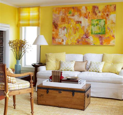 23 Yellow Living Room Ideas for a Bright, Happy Space