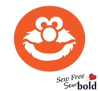 Easy Elmo face pumpkin carving stencil template free printable | Funny Halloween Day 2019 Quotes ...