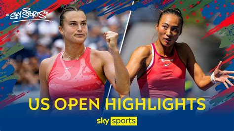 Aryna Sabalenka vs Zheng Qinwen | US Open Highlights | Tennis News ...