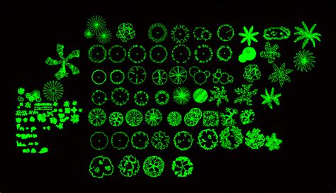 AutoCAD Plant Symbols