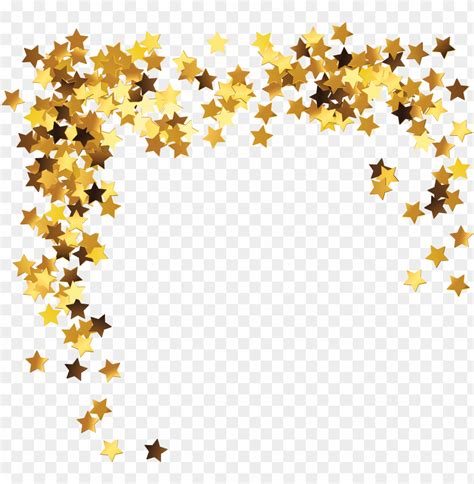 old stars decoration png clipart picture - gold stars clip art PNG image with transparent ...