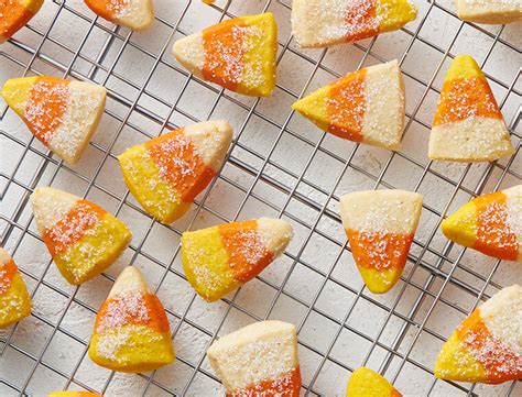 Sparkling Candy Corn Cookies Recipe | Land O’Lakes
