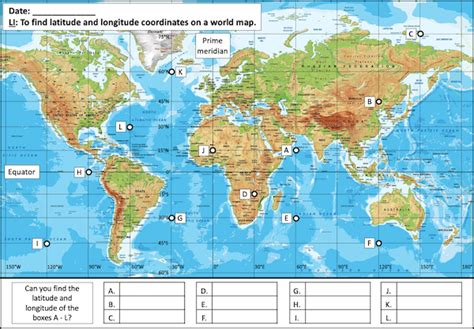 Latitude And Longitude Map Map Coordinates World Map - vrogue.co