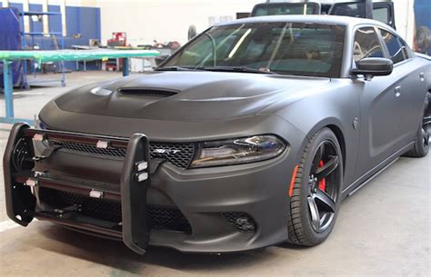 This armored AWD Dodge Charger Hellcat is a dream police cruiser | Driving