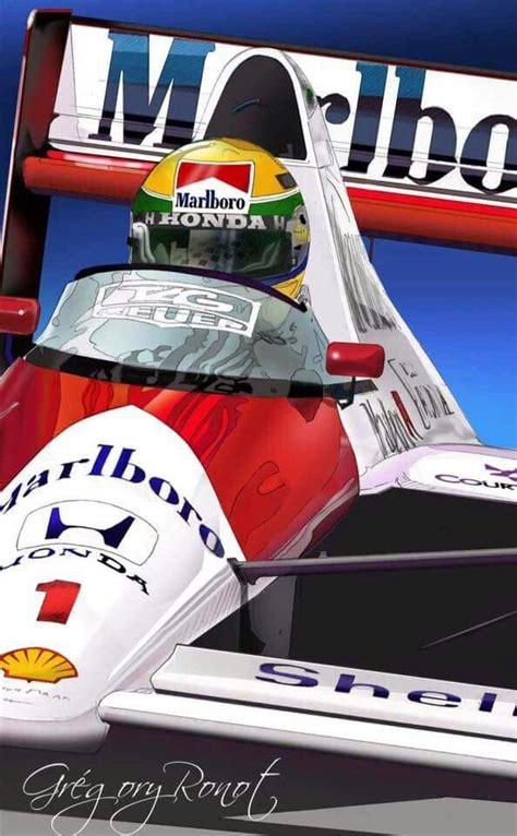 Ayrton Senna | Formula 1 car, Motorsport, Motorsport art