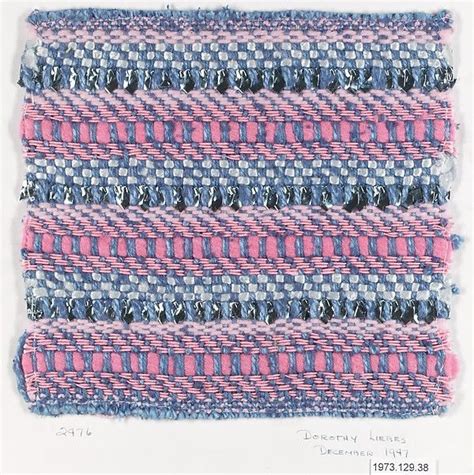 Dorothy Liebes | Textile sample | The Metropolitan Museum of Art | Loom ...