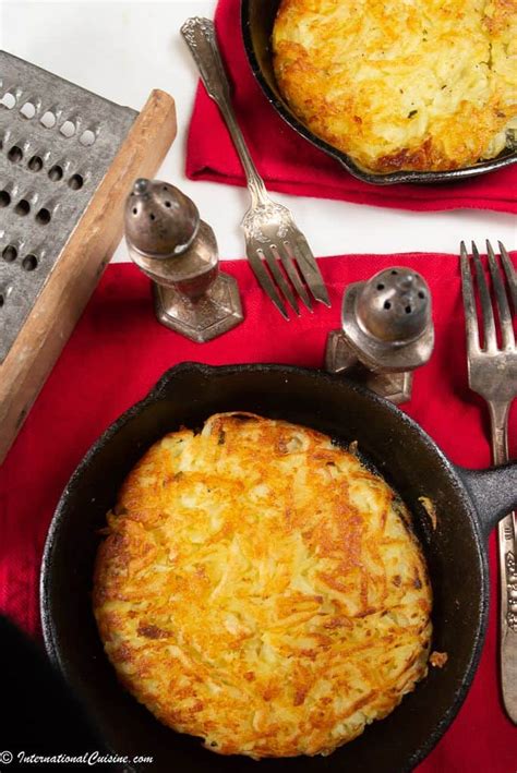 Rösti (The National Dish of Switzerland) - International Cuisine