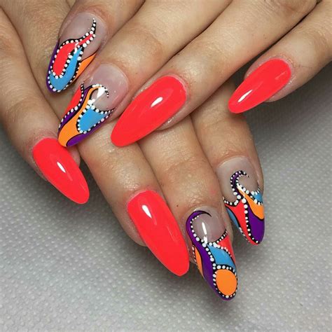 Multi Coloured Nails: New Trend and Best Designs | LadyLife