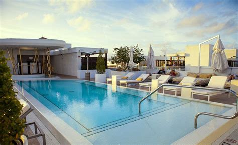 Rooftop Pool at Dream Hotel South Beach in Miami Beach, FL Dream South ...