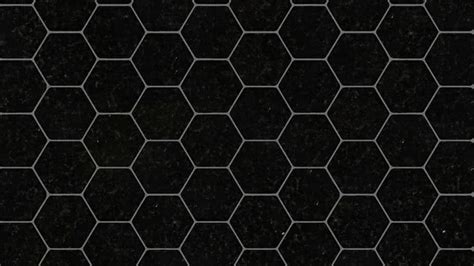 Black Hexagon Tile | 3D Warehouse | Black hexagon tile, Hexagon tiles ...