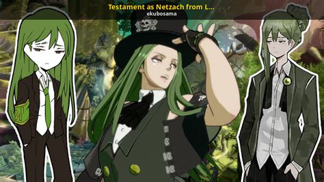 Testament as Netzach from Library of Runia [GUILTY GEAR -STRIVE-] [Mods]