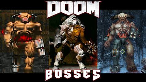 All Bosses of DOOM (1993 - 2020) | กนนท - CASTU