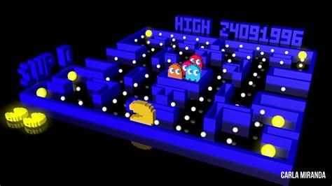 Pacman 3d Video Collection Pacman Animation Youtube - vrogue.co