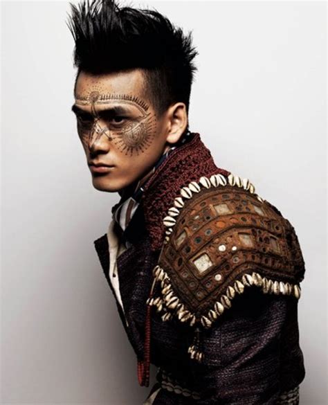 Love his makeup. | Post apocalyptic fashion, Post apocalyptic