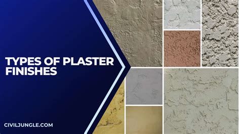 14 Types of Plaster Finishes (List of Plaster Finishing)