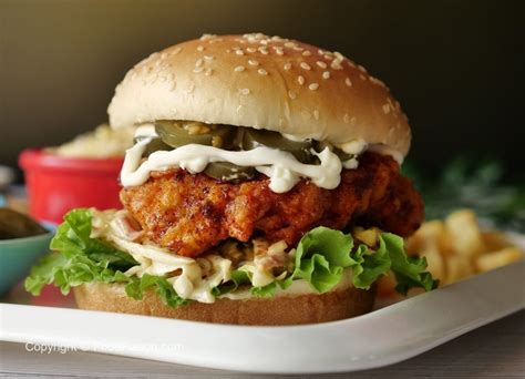 Nashville Hot Chicken Burger – Food Fusion