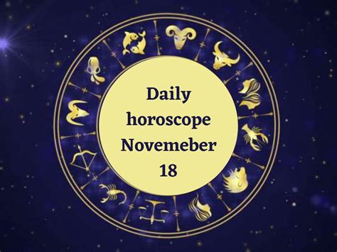 Horoscope Today, November 18, 2021: Geminis will overeat today; know ...