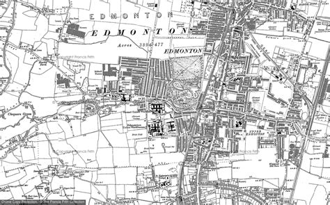 Old Maps of Edmonton, Greater London - Francis Frith