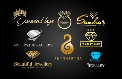 Paper & Party Supplies jewelry logo diamond logo Jewelry Store Logo Graphic Design vinconnexion.com