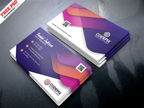 Premium Business Card Design PSD | PSDFreebies.com