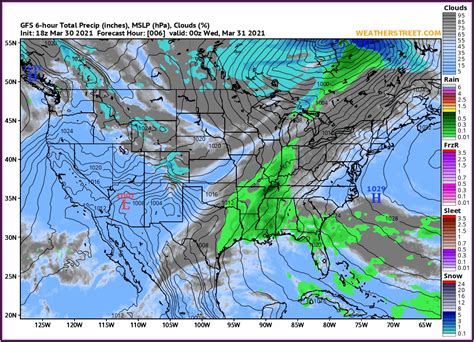 Weather Radar USA Map