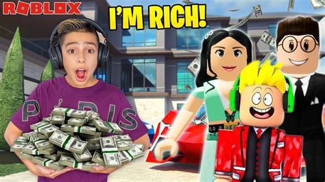 Ferran got ADOPTED by a Billionaire in Roblox Brookhaven! | Royalty Gaming - Win Big Sports