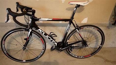 2015 Kuota korsa carbon fiber 55cm and 105 bike For Sale