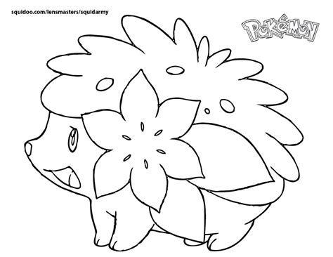 Pokemon Coloring Pages - Squid Army