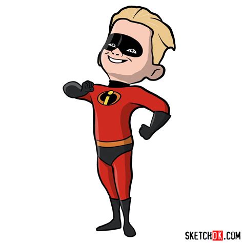 How To Draw Incredibles Dash