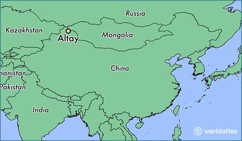 Where is Altay, China? / Altay, Xinjiang Map - WorldAtlas.com