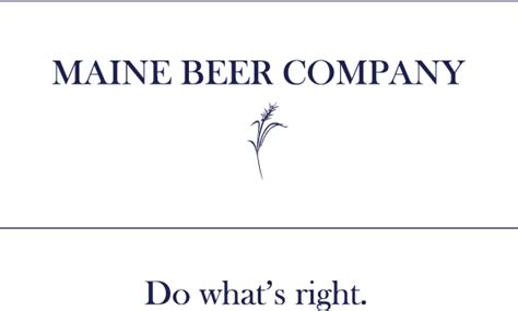 MAINE BEER LOGO – Wolfe's Neck