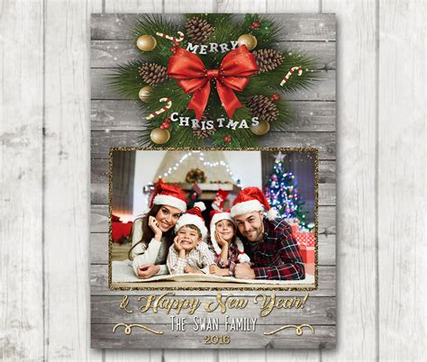 Custom Christmas Card, Christmas Card – Happy Barn