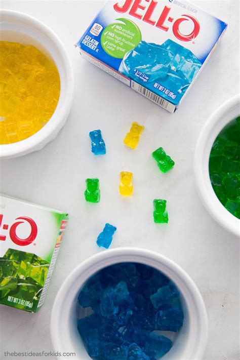 Homemade Gummy Bear Recipe - The Best Ideas for Kids