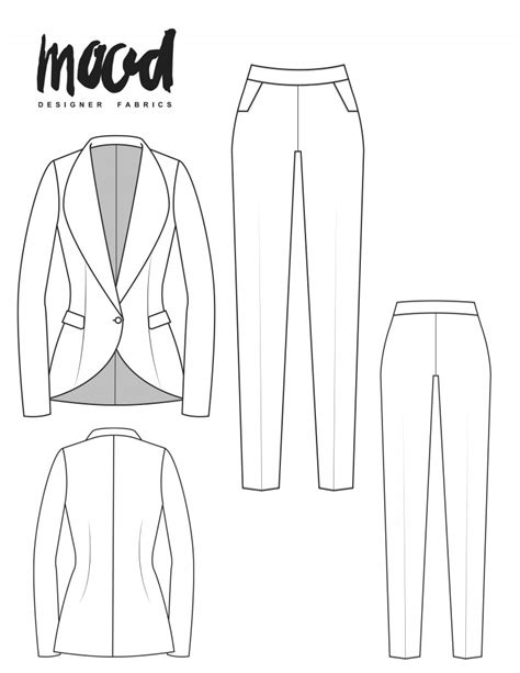 Ercilla Suit Redux - Free Sewing Pattern - Mood Sewciety