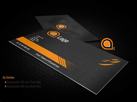Clean Business Card Template by itsSnow on DeviantArt
