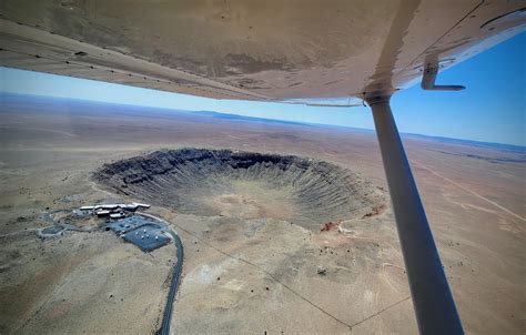 Crater outside Winslow, AZ - How far are you willing to go for a breakfast/Lunch - 150 miles for ...