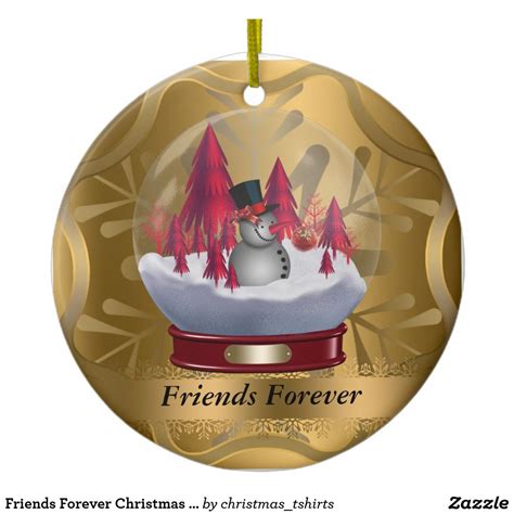 Friends Forever Christmas Ornament | Zazzle | Christmas ornaments ...