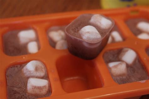 DIY Hot Chocolate Ice Cubes • A Family Lifestyle & Food Blog