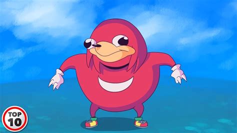 Top 10 Sonic Memes - Ugandan Knuckles - YouTube