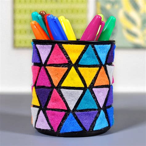 How to Make a Felt Pencil Holder | OFS Maker's Mill