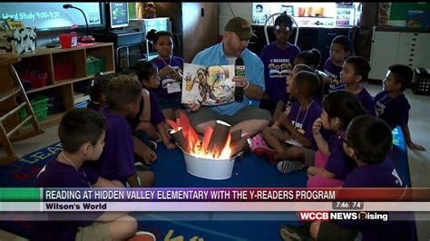 Wilson's World: Y Readers Program at Hidden Valley Elementary School - WCCB Charlotte's CW