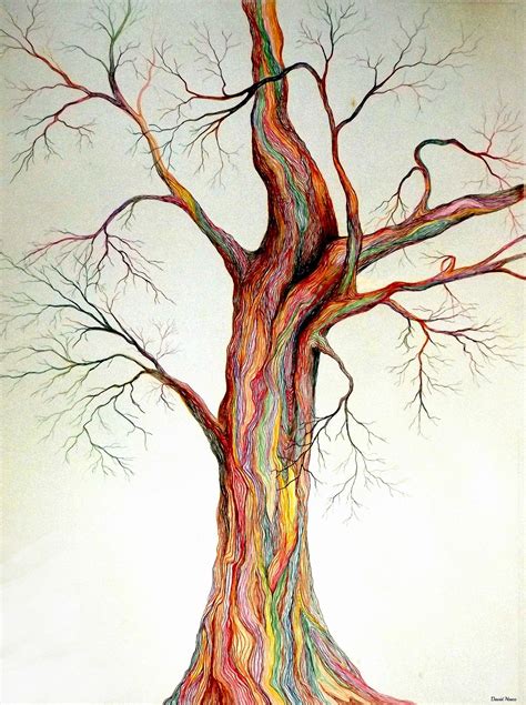 Pin by David Neace on David Neace Kentucky Artist | Tree drawing, Tree sketches, Tree drawings ...