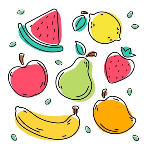 Dibujos Animados Para Dibujar Frutas Dibujos Frutas Y | Sexiz Pix