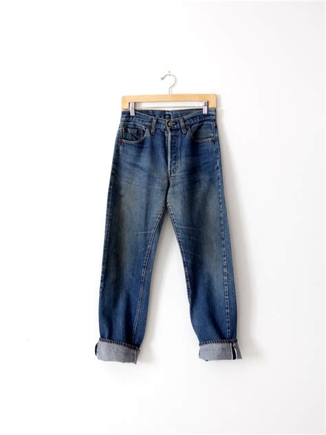 Levis Selvedge Denim Vintage 501 Levis Jeans 29 X 31 - Etsy