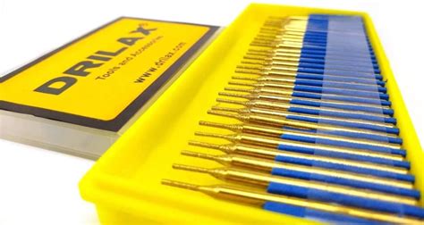 Drilax 1mm Titanium Diamond Drill Bit Set 30 Pieces In Case • Diamond Hole Saws, Diamond Drill ...