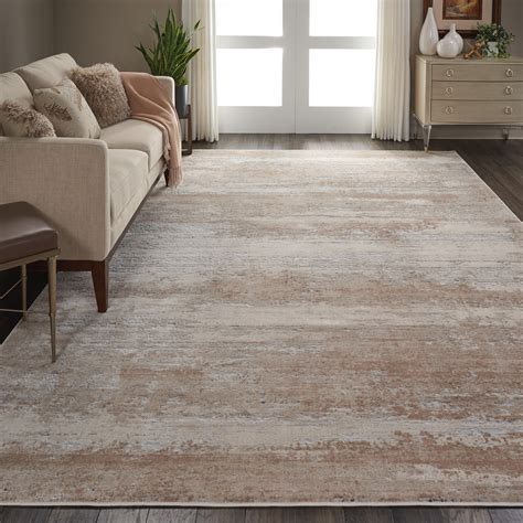 Nourison Rustic Textures Rustic Abstract Beige Area Rug - Walmart.com ...