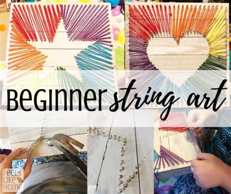 Step by Step String Art Tutorial for Beginners - Feels Like Home™