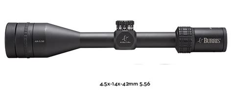 Burris AR 4.5-14x42mm 1in. Riflescope w/ C4 Wind MOA Reticle