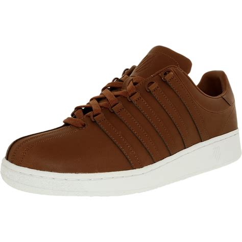 K-Swiss - K-Swiss Men's Classic VN Men's Ankle-High Leather Fashion Sneaker - Walmart.com ...