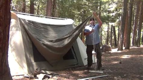 Kodiak Canvas Tent - Setting Up - YouTube